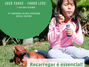 Cartaz Meu Educador Social Cristão 2023- Ano 2