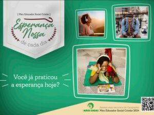 Cartaz Meu Educador Social Cristão 2024