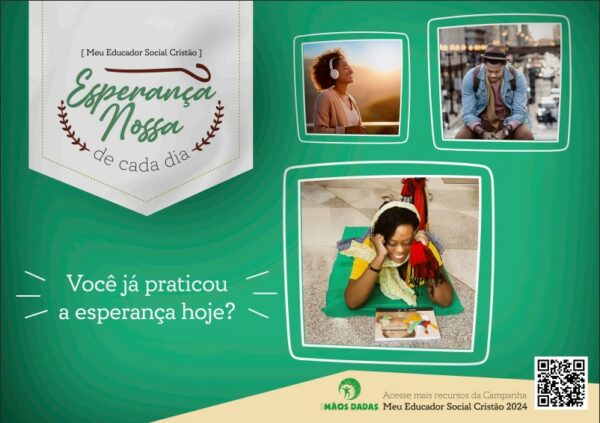 Cartaz Meu Educador Social Cristão 2024