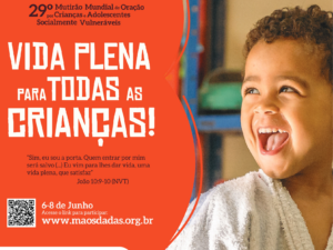Cartaz Mutirão Mundial de Oração 2025