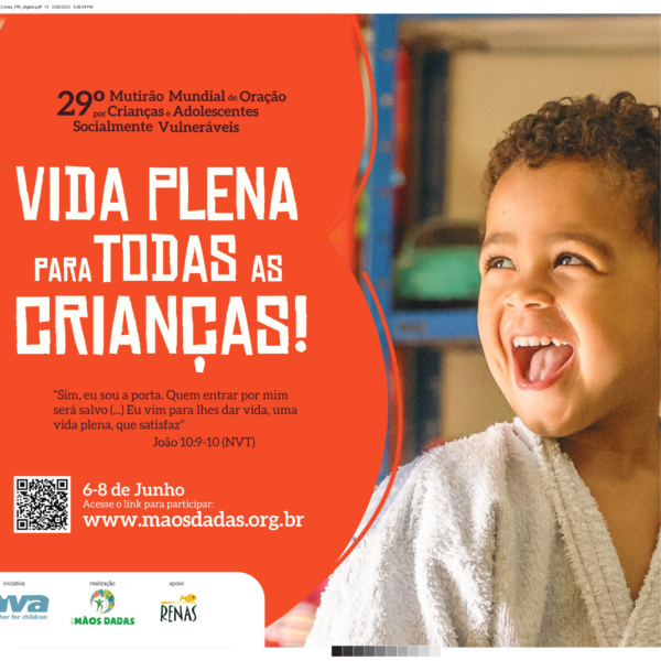 Cartaz Mutirão Mundial de Oração 2025